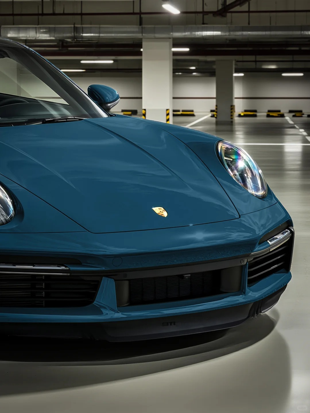 Ravoony Basic PET Gloss Butterfly Valley Blue Vinyl Car Wrap review Prism Basics Garage 02