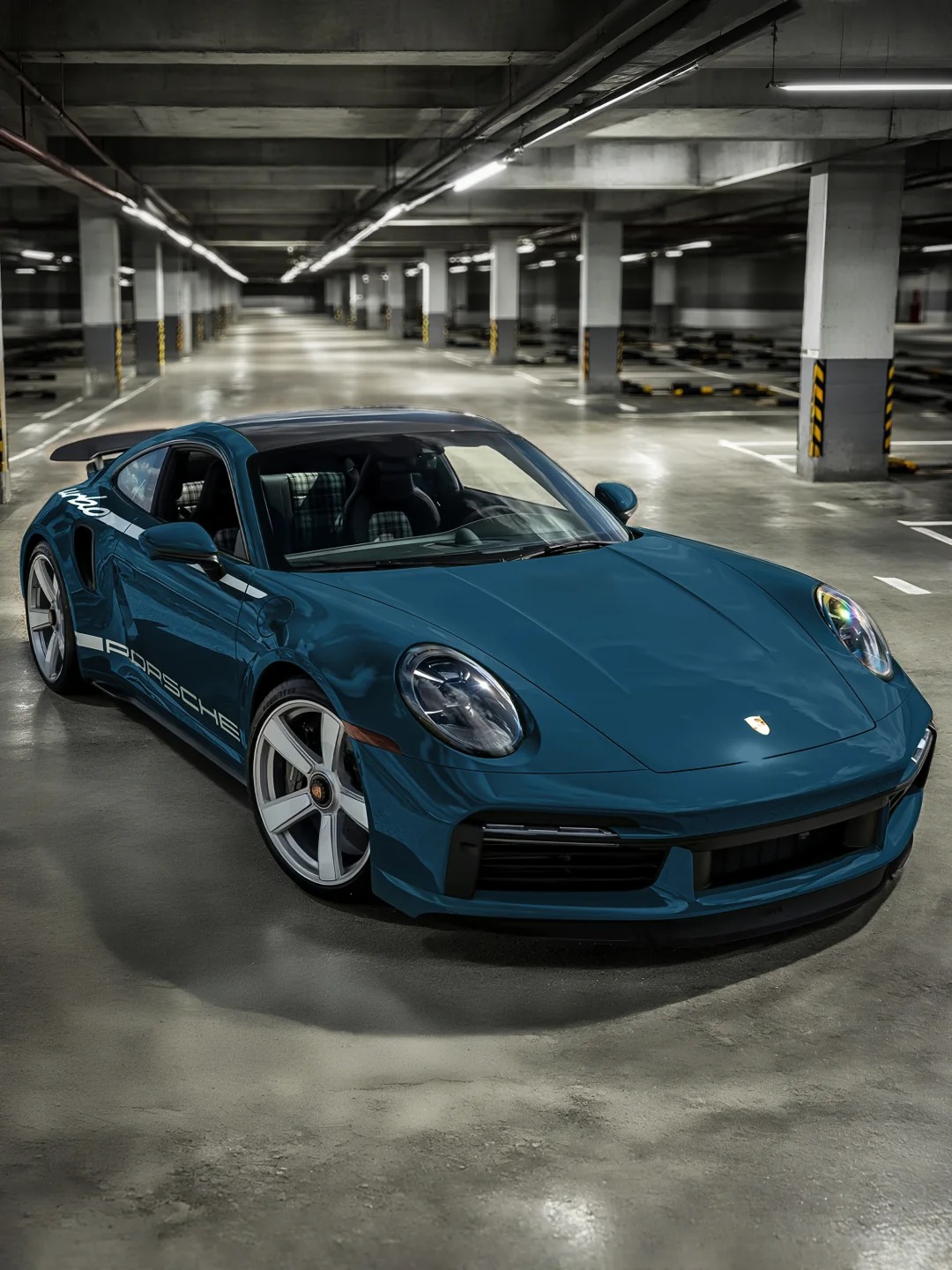 Ravoony Basic PET Gloss Butterfly Valley Blue Vinyl Car Wrap review Prism Basics Garage 01