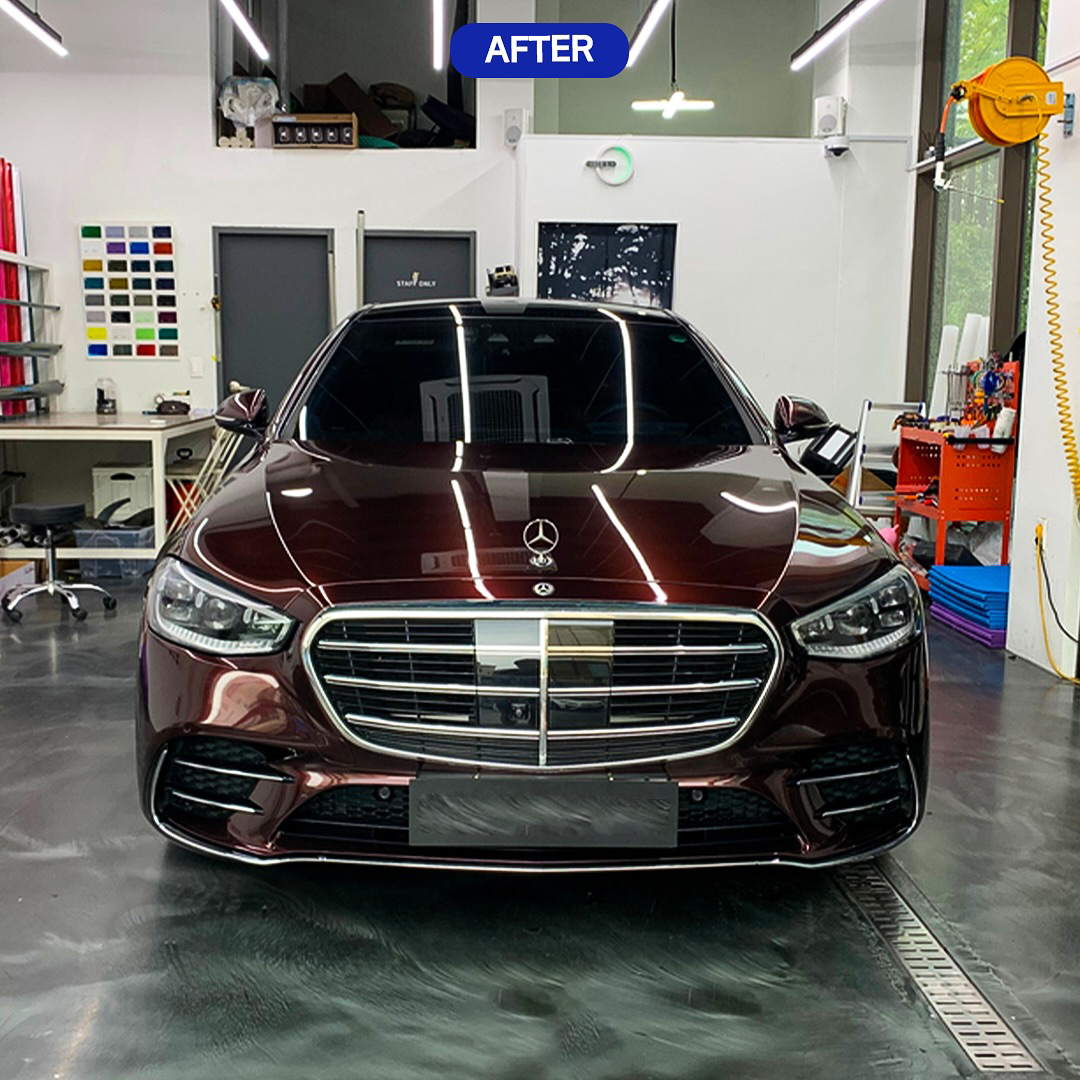 Ravoony Plus PET Gloss Black Rose Vinyl Wrap review Royal Wine Finishes 02