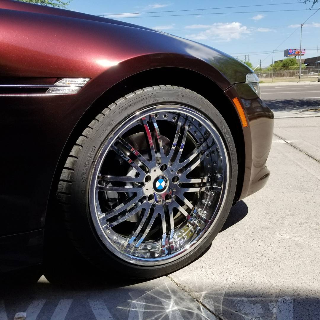 Ravoony Plus PET Gloss Black Rose Vinyl Wrap review Crimson Eclipse Wraps 02