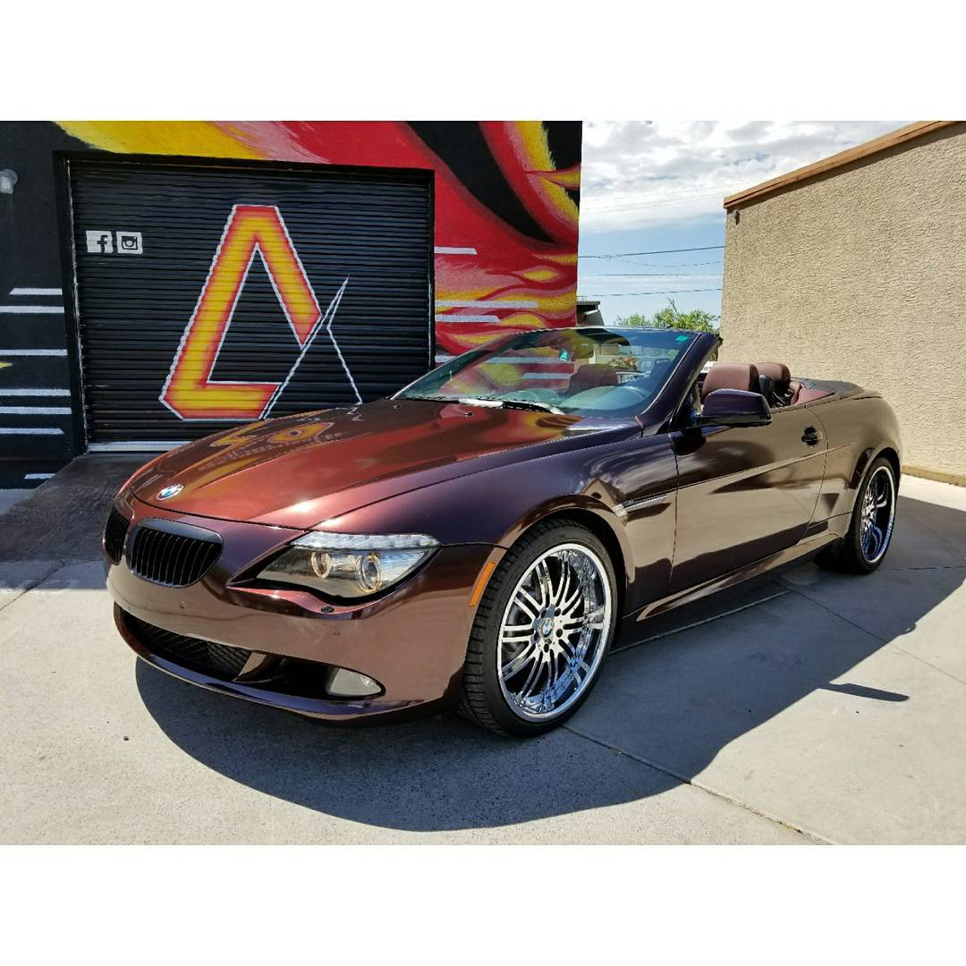 Ravoony Plus PET Gloss Black Rose Vinyl Wrap review Crimson Eclipse Wraps 01