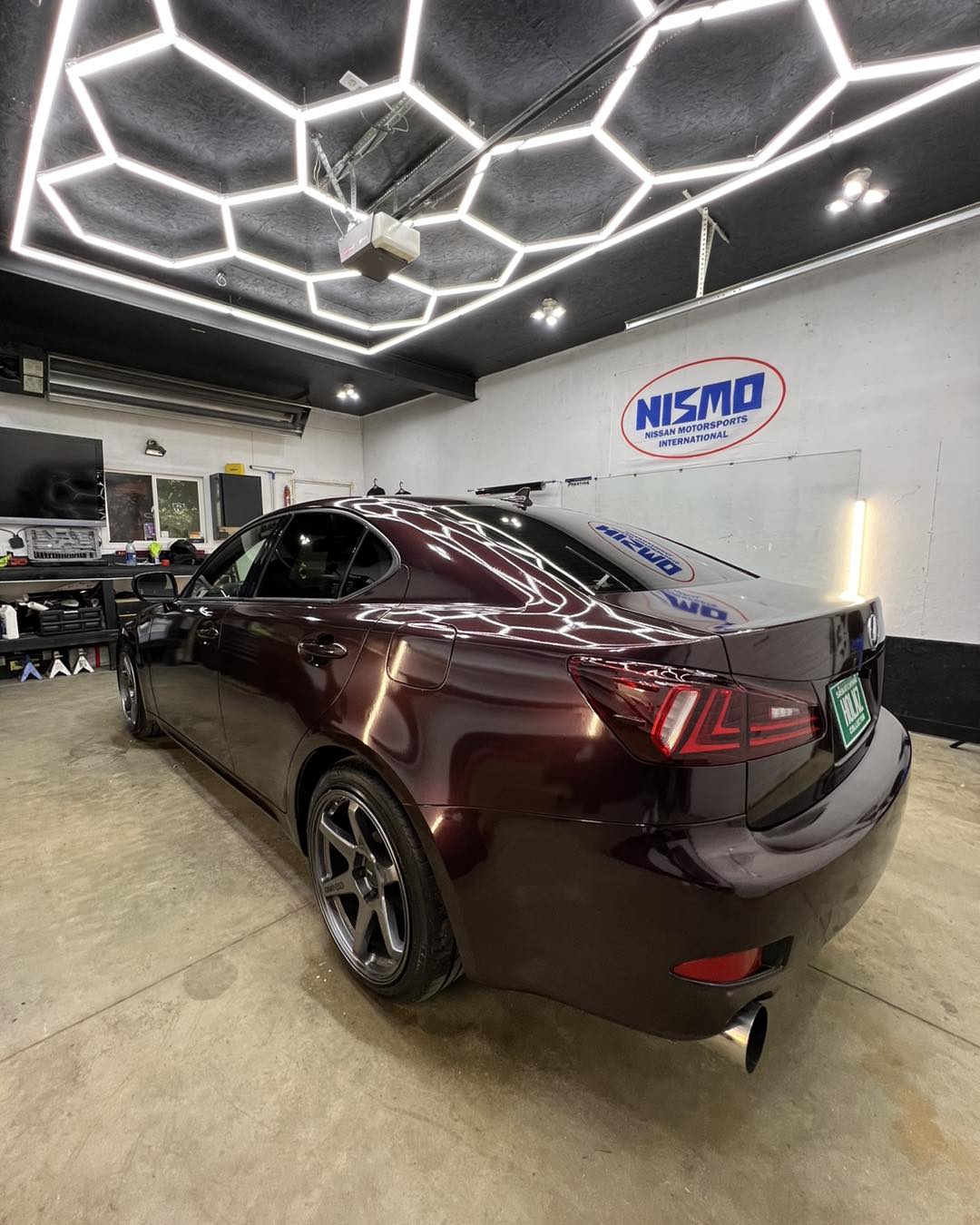 Ravoony Plus PET Gloss Black Rose Vinyl Wrap review Nocturne Rose Studio 02