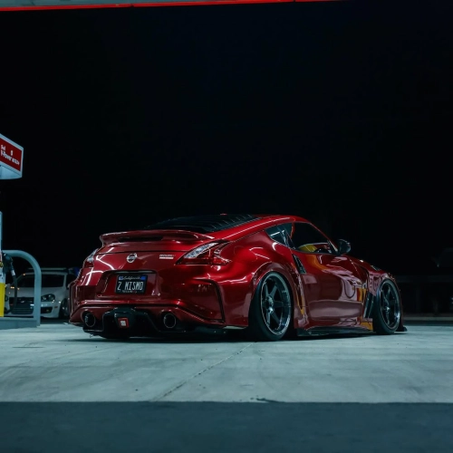 Ravoony Plus PET Liquid Metallic Dragon Blood Red Vinyl Car Wrap review 