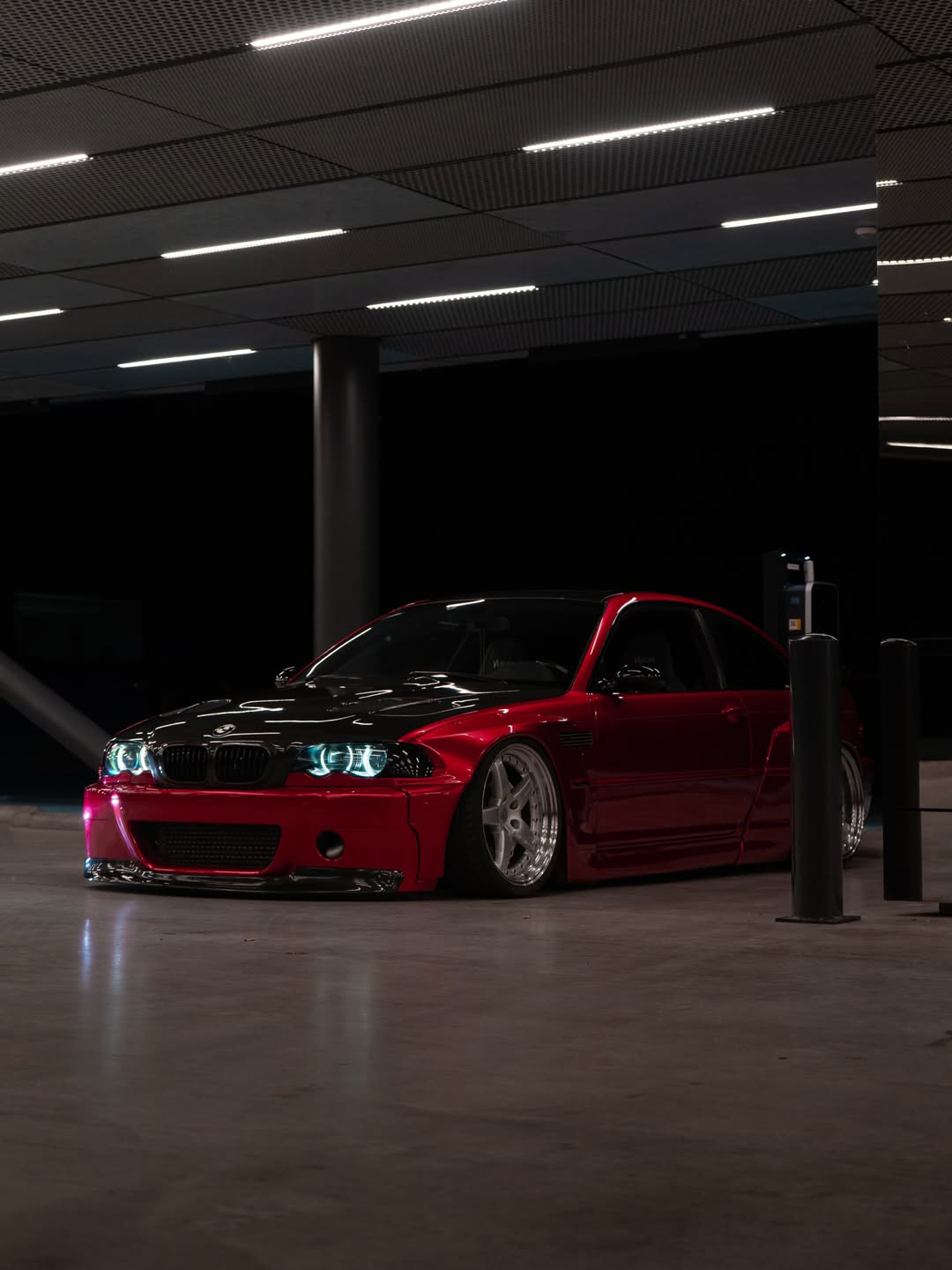 Ravoony Plus PET Liquid Metallic Dragon Blood Red Vinyl Car Wrap review Iris Cole 00