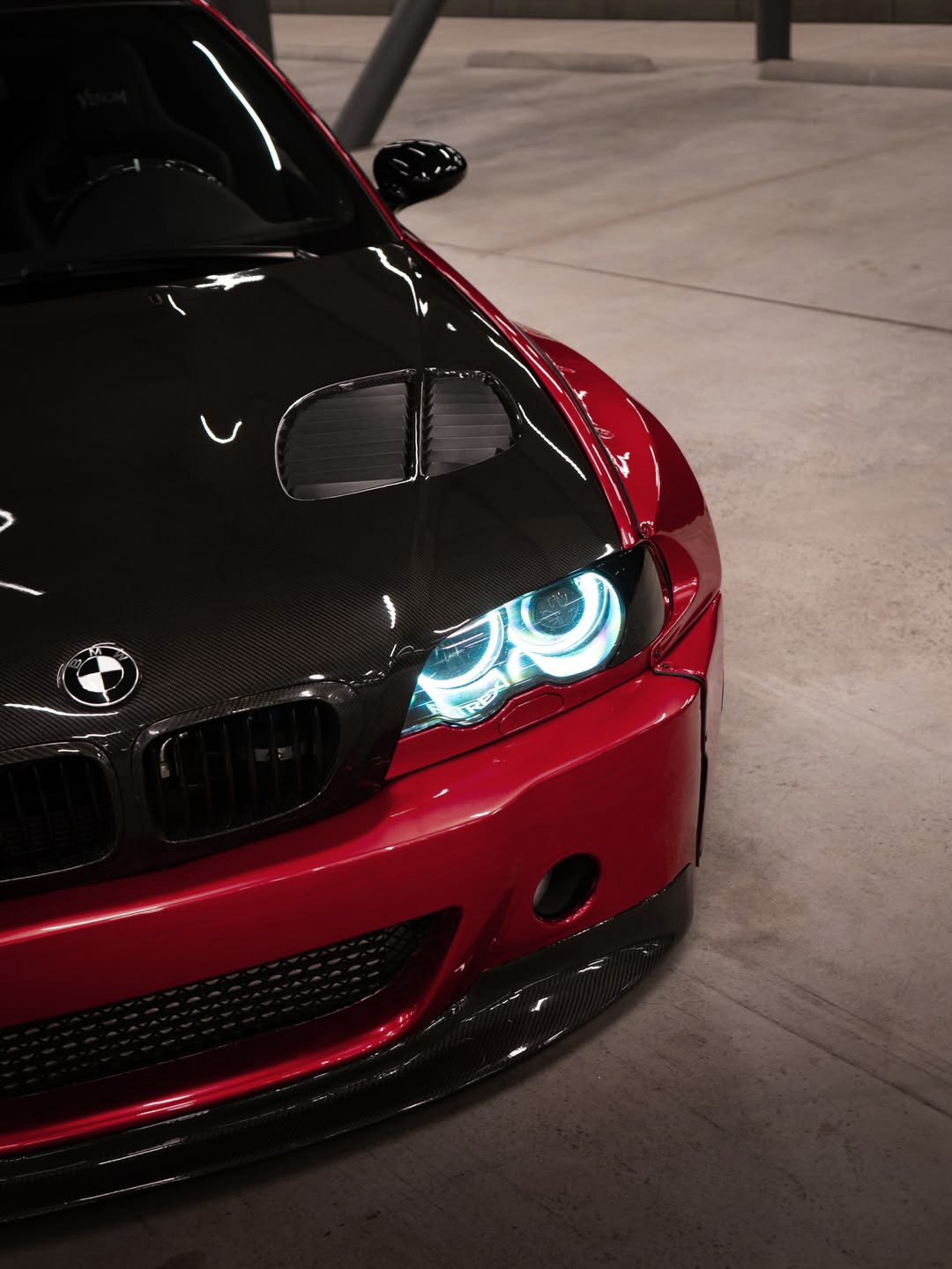 Ravoony Plus PET Liquid Metallic Dragon Blood Red Vinyl Car Wrap review Iris Cole 03