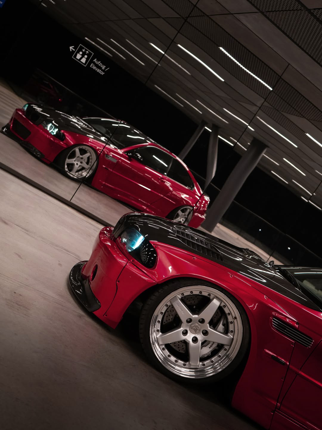 Ravoony Plus PET Liquid Metallic Dragon Blood Red Vinyl Car Wrap review Iris Cole 06