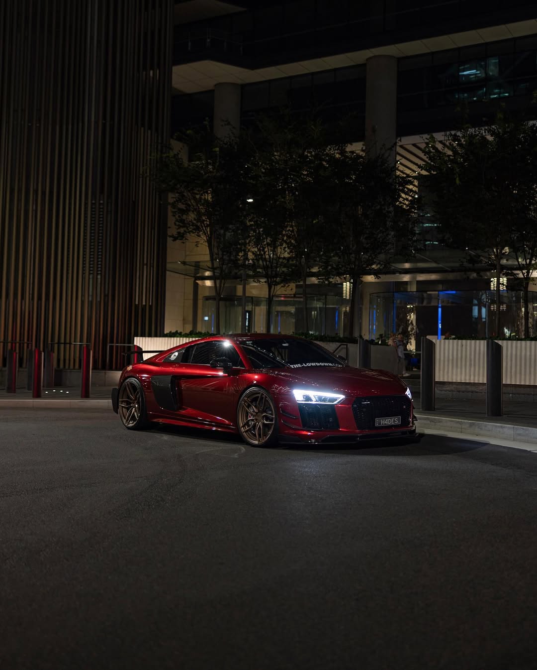 Ravoony Plus PET Liquid Metallic Dragon Blood Red Vinyl Car Wrap review Kai Rivers 01