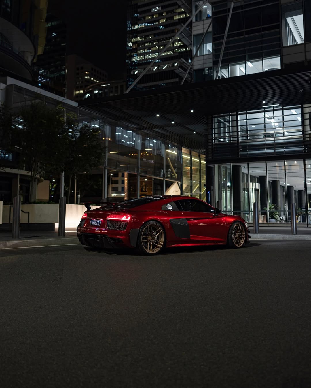 Ravoony Plus PET Liquid Metallic Dragon Blood Red Vinyl Car Wrap review Kai Rivers 02