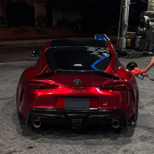 Ravoony Plus PET Liquid Metallic Dragon Blood Red Vinyl Car Wrap review 