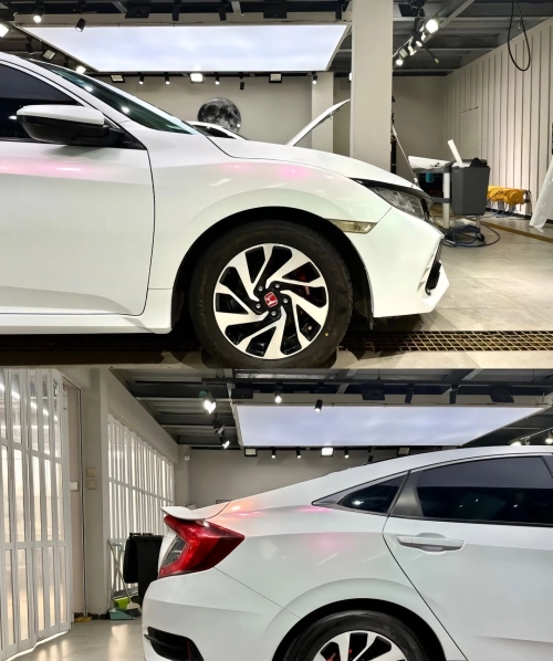  Ravoony Plus PET Glossy White to Pink Car Wrap review 