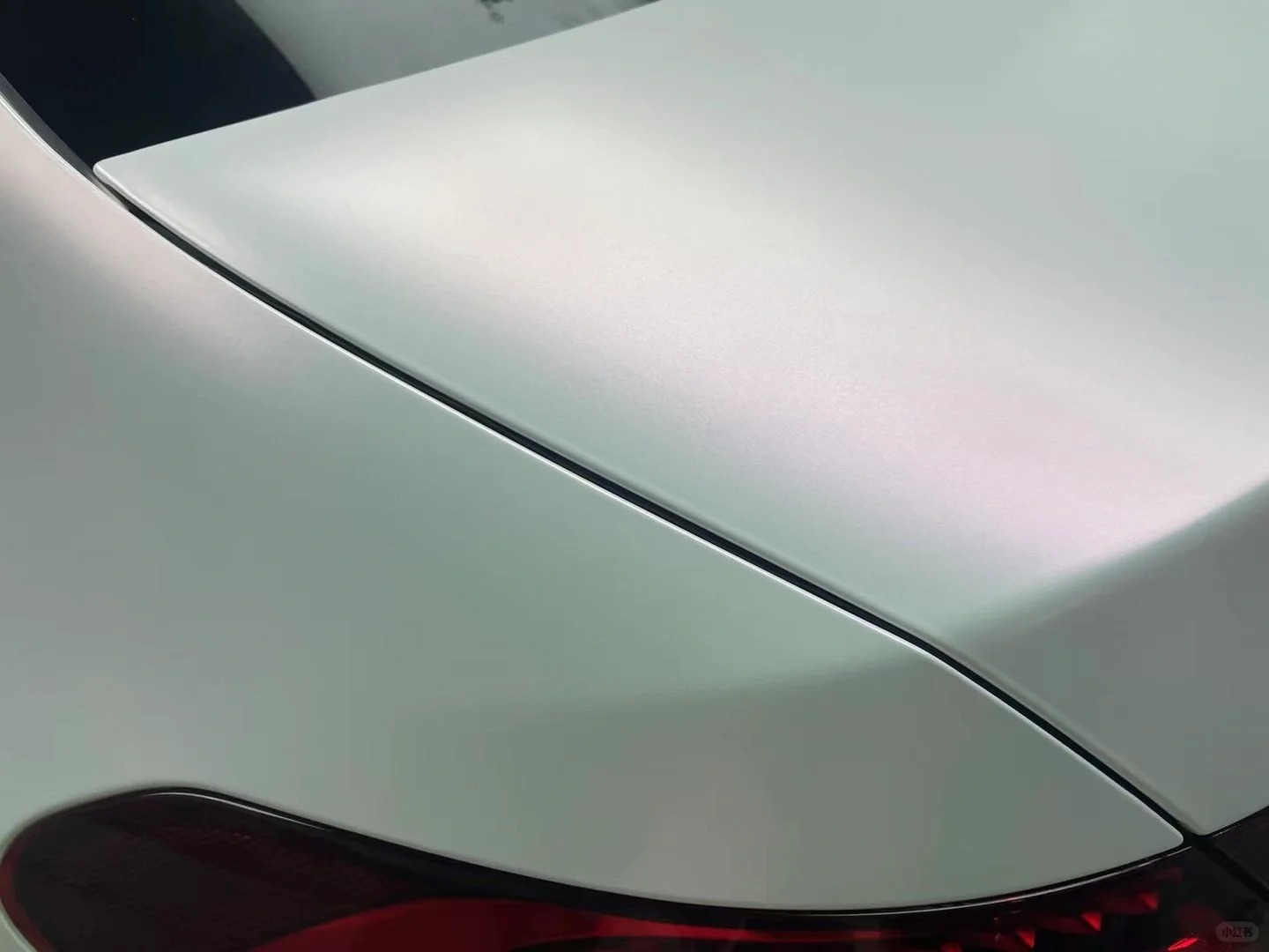 Ravoony Plus PET Matte White To Pink Car Vinyl Wrap review Casper Blush 00