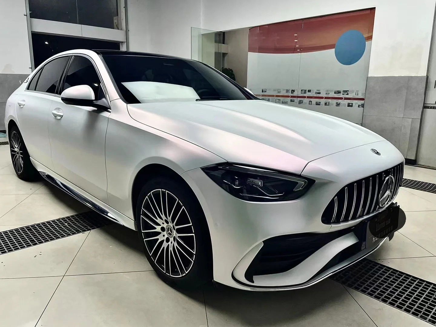 Ravoony Plus PET Matte White To Pink Car Vinyl Wrap review Casper Blush 02