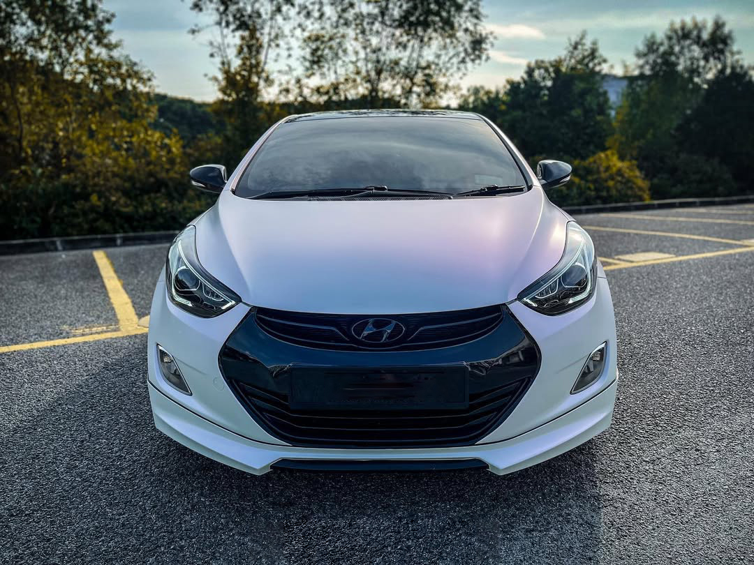 Ravoony Plus Pure Metallic White To Purple Vinyl Car Wrap review Cosmo Frost 08