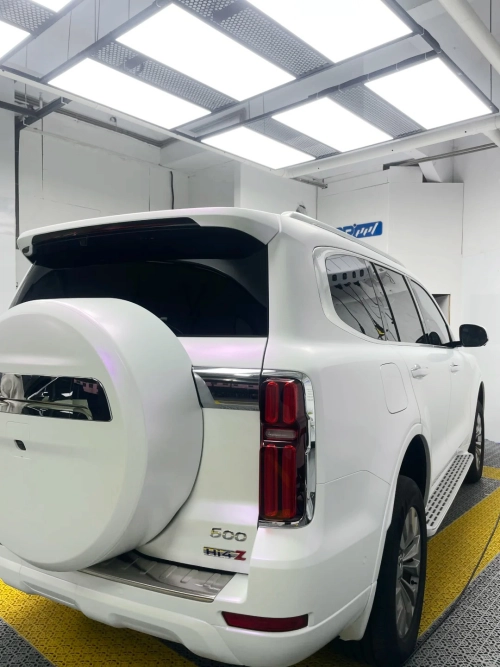 Ravoony Plus Pure Metallic White To Purple Vinyl Car Wrap review 