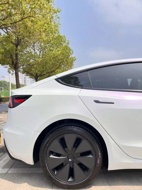Ravoony Plus Pure Metallic White To Purple Vinyl Car Wrap review 