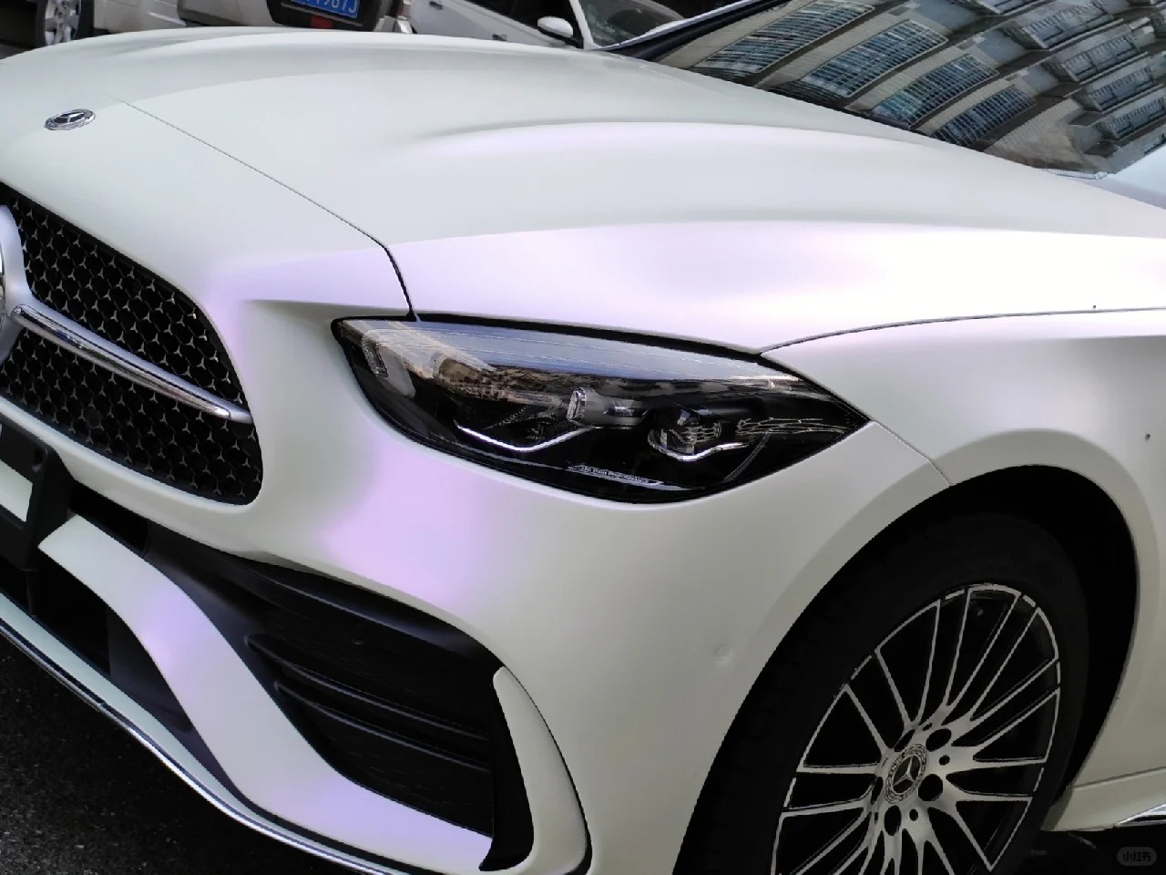 Ravoony Plus Pure Metallic White To Purple Vinyl Car Wrap review Kai Lane 01