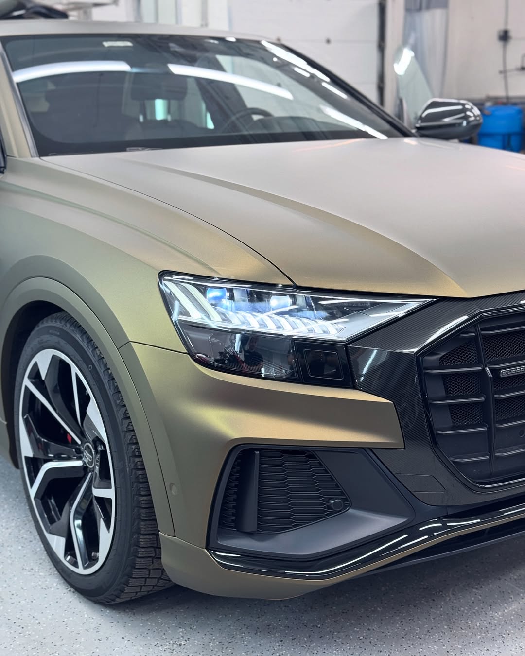 Ravoony Pro TPU Satin Gold Green Color PPF Film review Patina Shield Studio 01