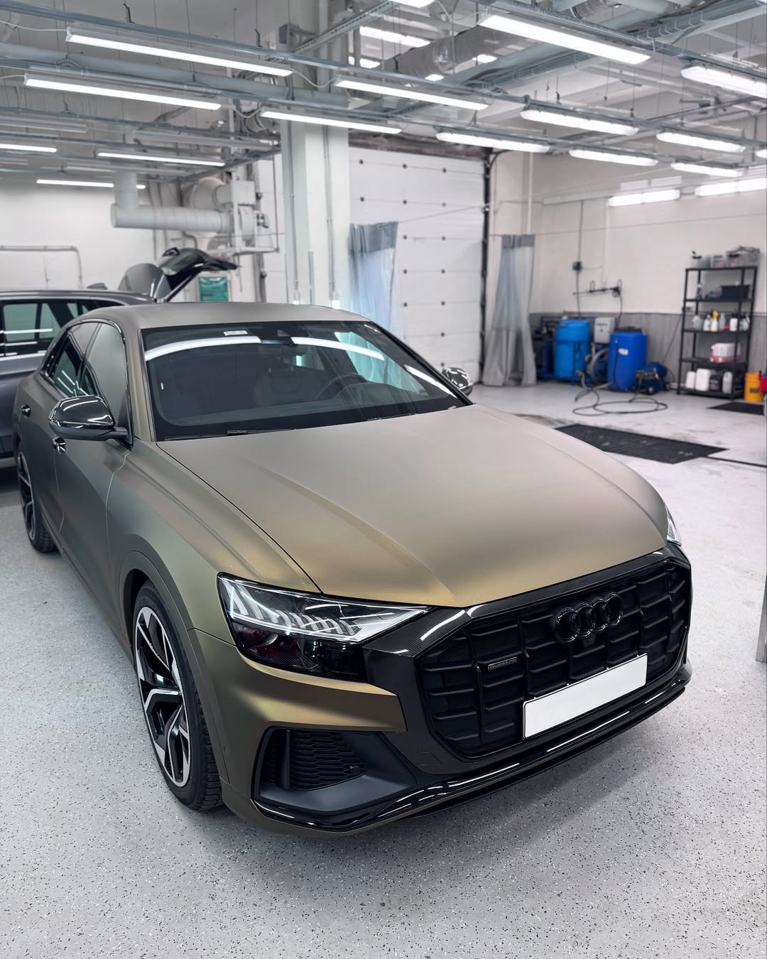 Ravoony Pro TPU Satin Gold Green Color PPF Film review Patina Shield Studio 02