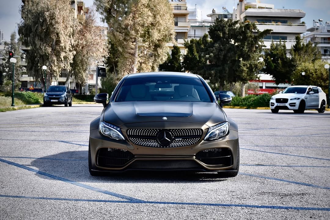 Ravoony Pro TPU Satin Gold Green Color PPF Film review Fern wihd 04