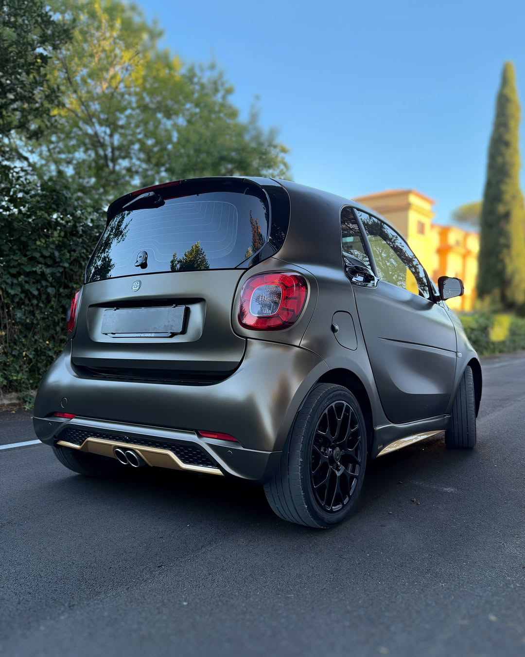 Ravoony Pro TPU Satin Gold Green Color PPF Film review Fern Gatsby 03