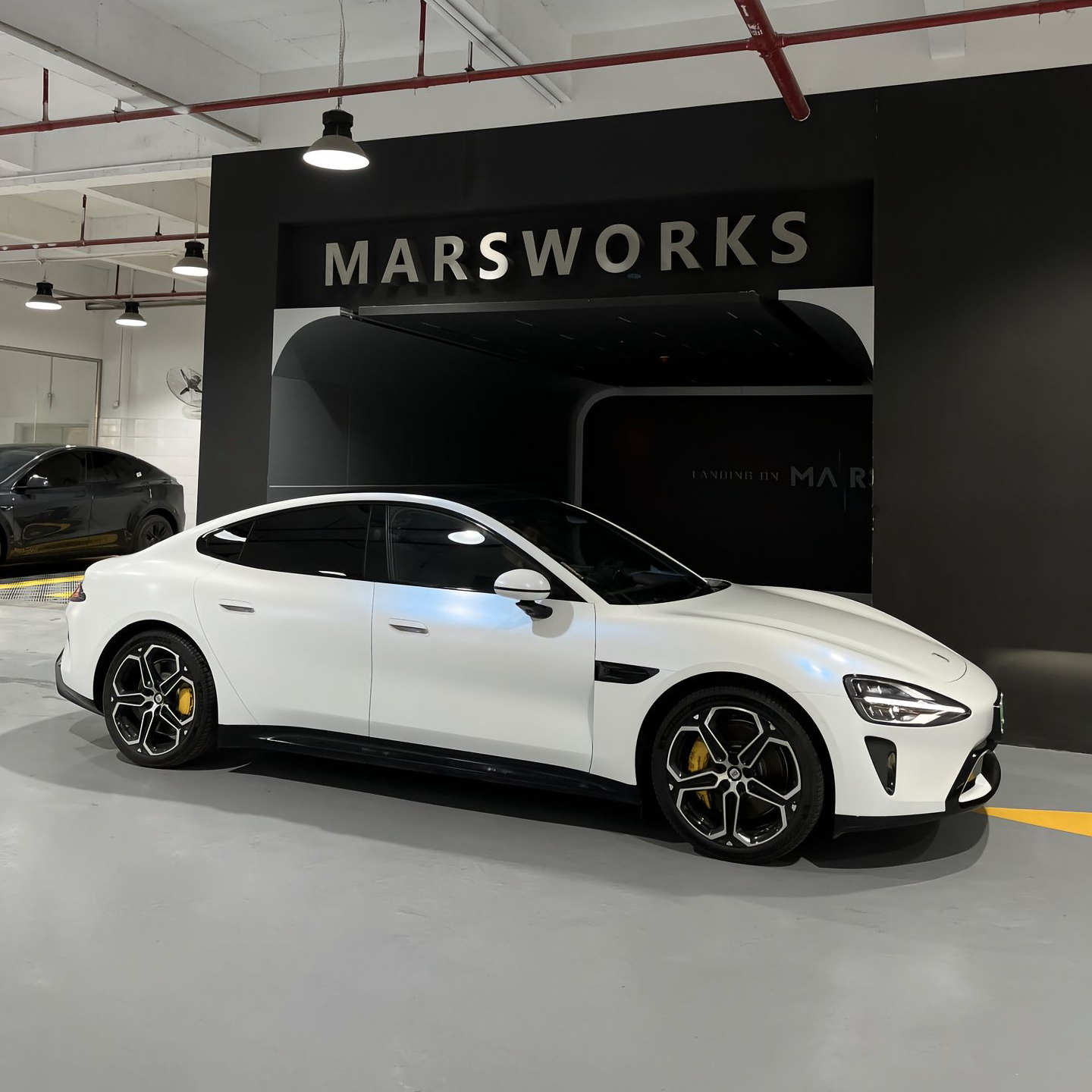 Ravoony Plus Matte Pure Metallic White to Blue Car Vinyl Wrap review Frostfire Customs 00