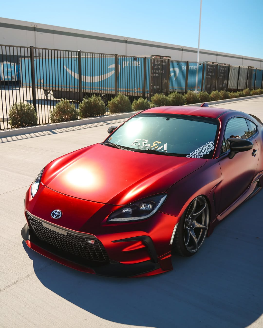 Ravoony Plus PET Matte Chrome Romanee Red Vinyl Car Wrap review Gilbert Chitwoodn 04