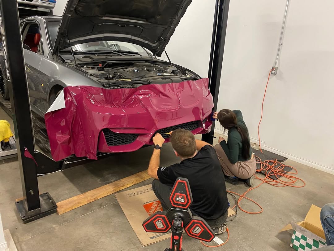 Ravoony Plus PET Gloss Star Ruby Car Vinyl Wrap review Ethan Hutsell 03