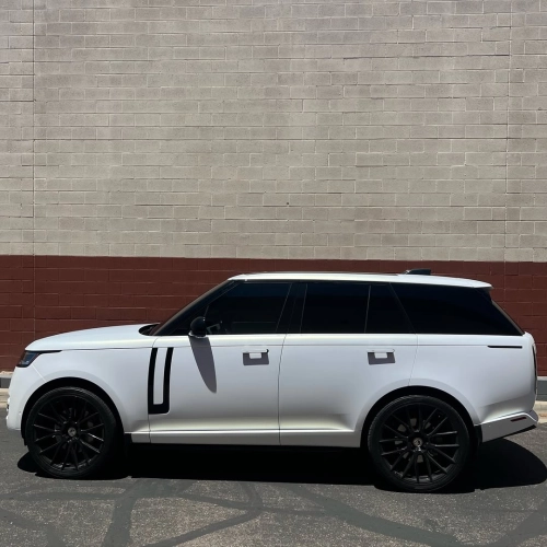    Ravoony Plus Satin Ceramic White to Gold Car Wrap review 