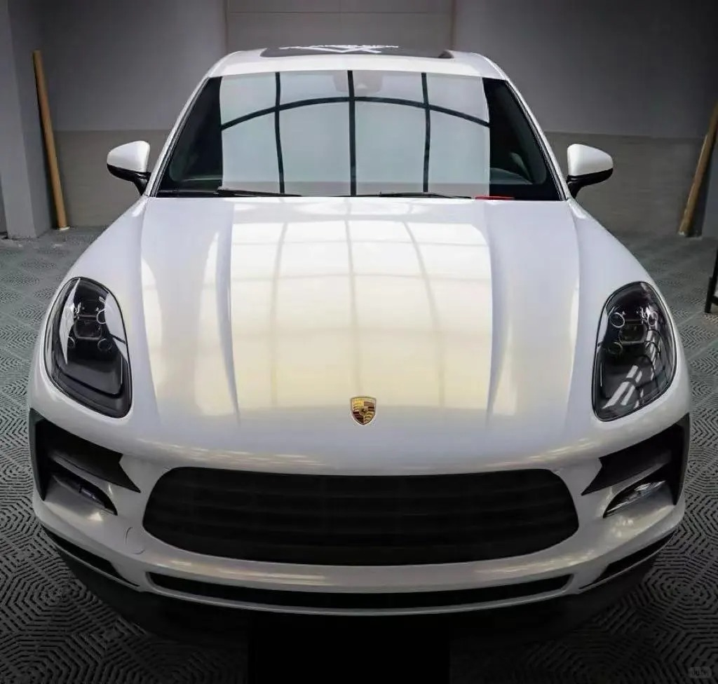 Ravoony Plus Glossy White to Gold Car Wrap Nissan Altima Wrap review Olivia Parker 01