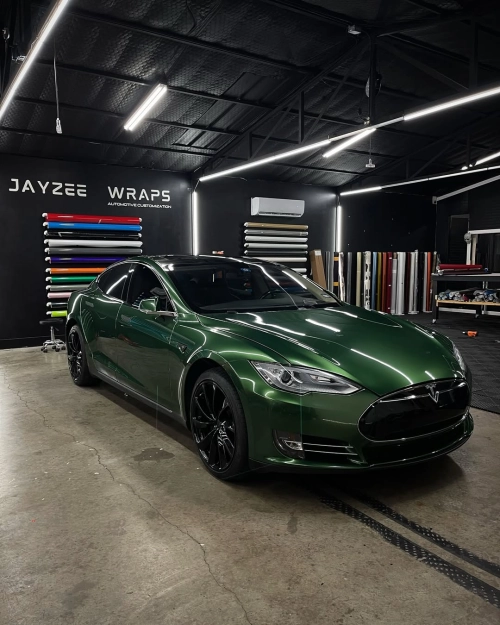  Ravoony Plus Gloss Metal Sonoma Green Car Vinyl Wrap review 