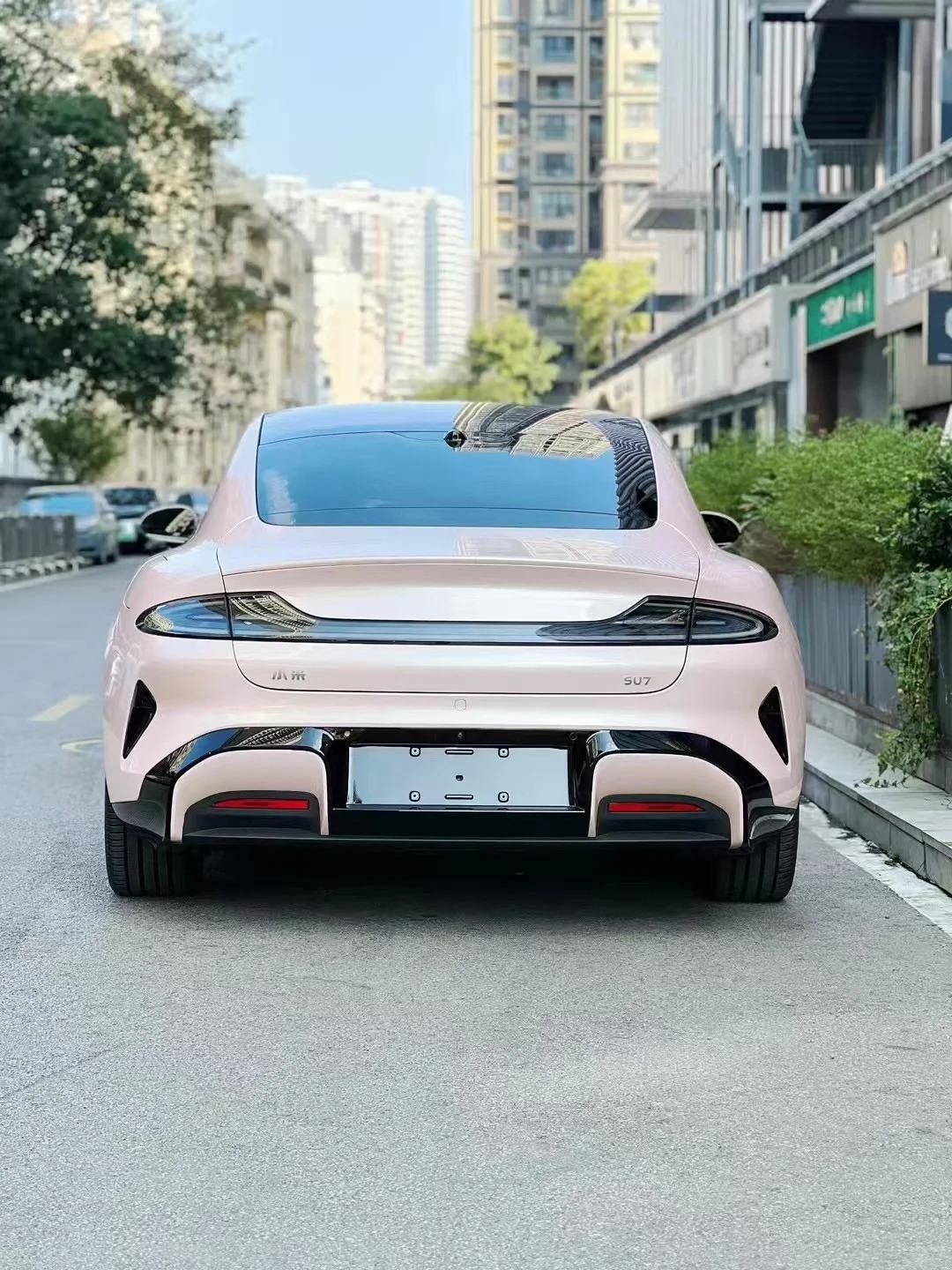 Ravoony Plus Gloss Macaron Peach Pink Vinyl Car Wrap review amy tomdjs 01