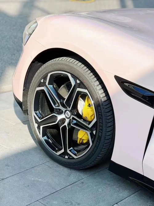 Ravoony Plus Gloss Macaron Peach Pink Vinyl Car Wrap review 