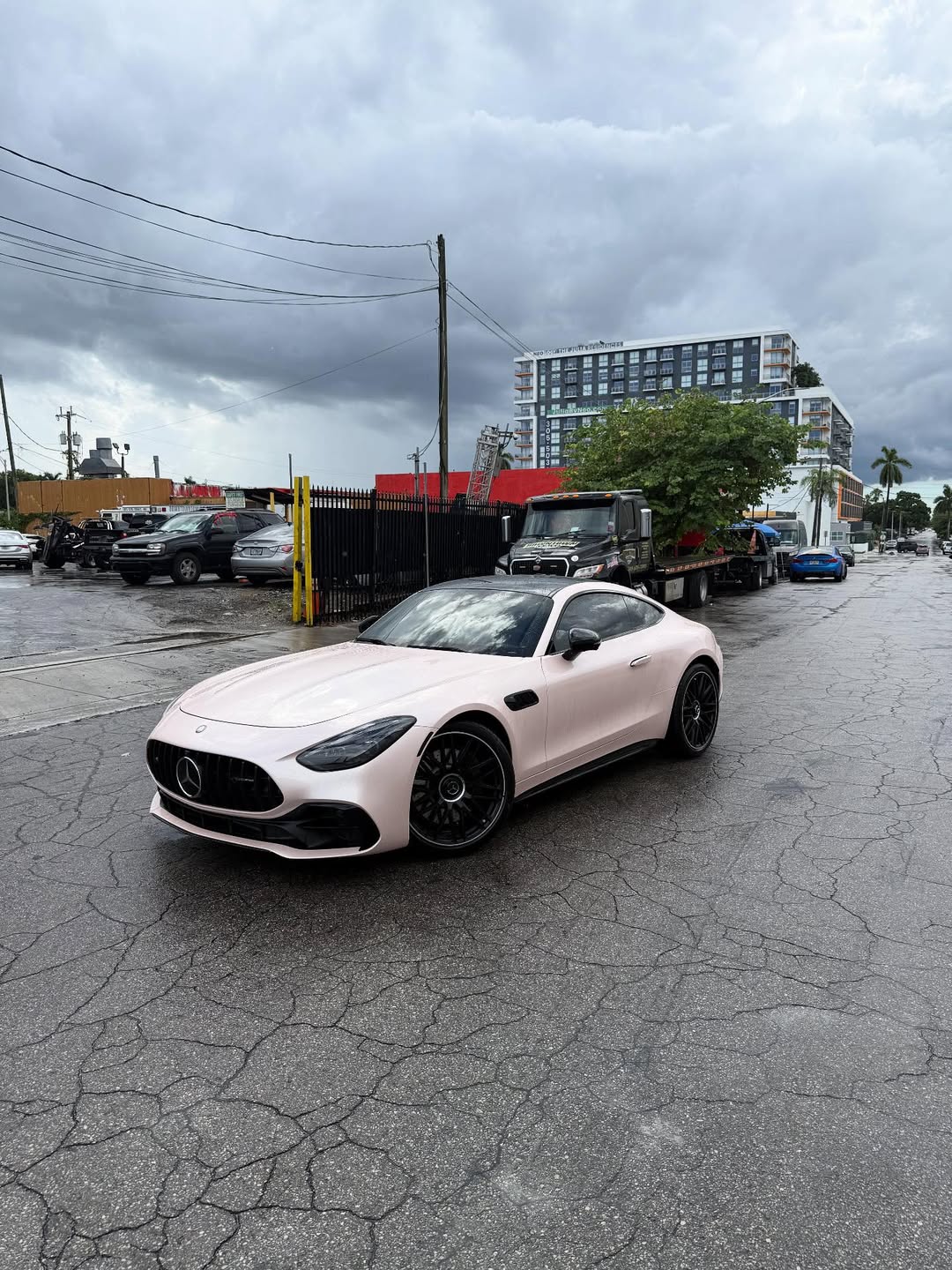 Ravoony Plus Gloss Macaron Peach Pink Vinyl Car Wrap review Leo Bloom 02