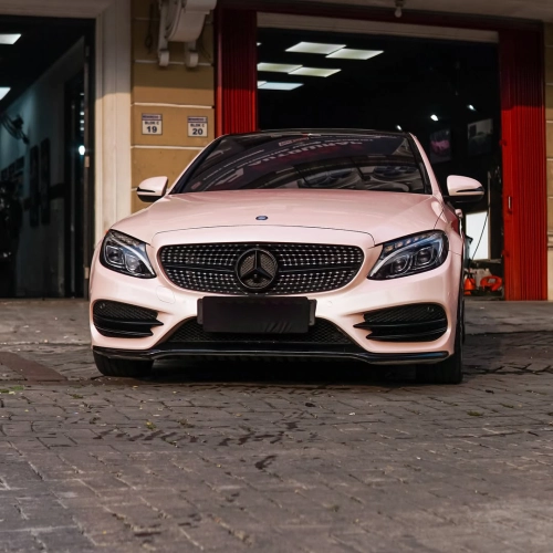 Ravoony Plus Gloss Macaron Peach Pink Vinyl Car Wrap review 