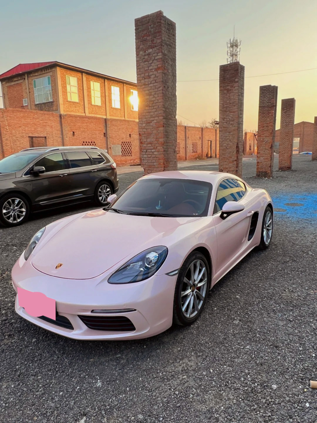 Ravoony Plus Gloss Macaron Peach Pink Vinyl Car Wrap review Hazel Cream