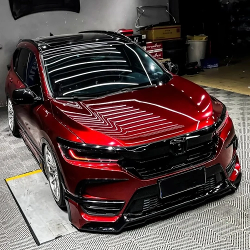 Ravoony Plus PET Tesla Gloss Midnight Cherry Red Vinyl Car Wrap review 