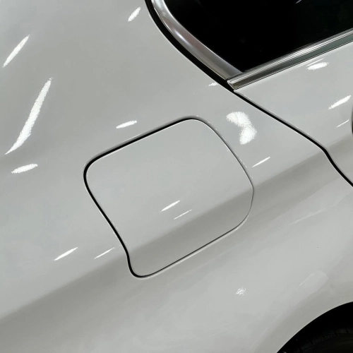 Ravoony Basic PET Glossy Crystal White Car Vinyl Wrap review 