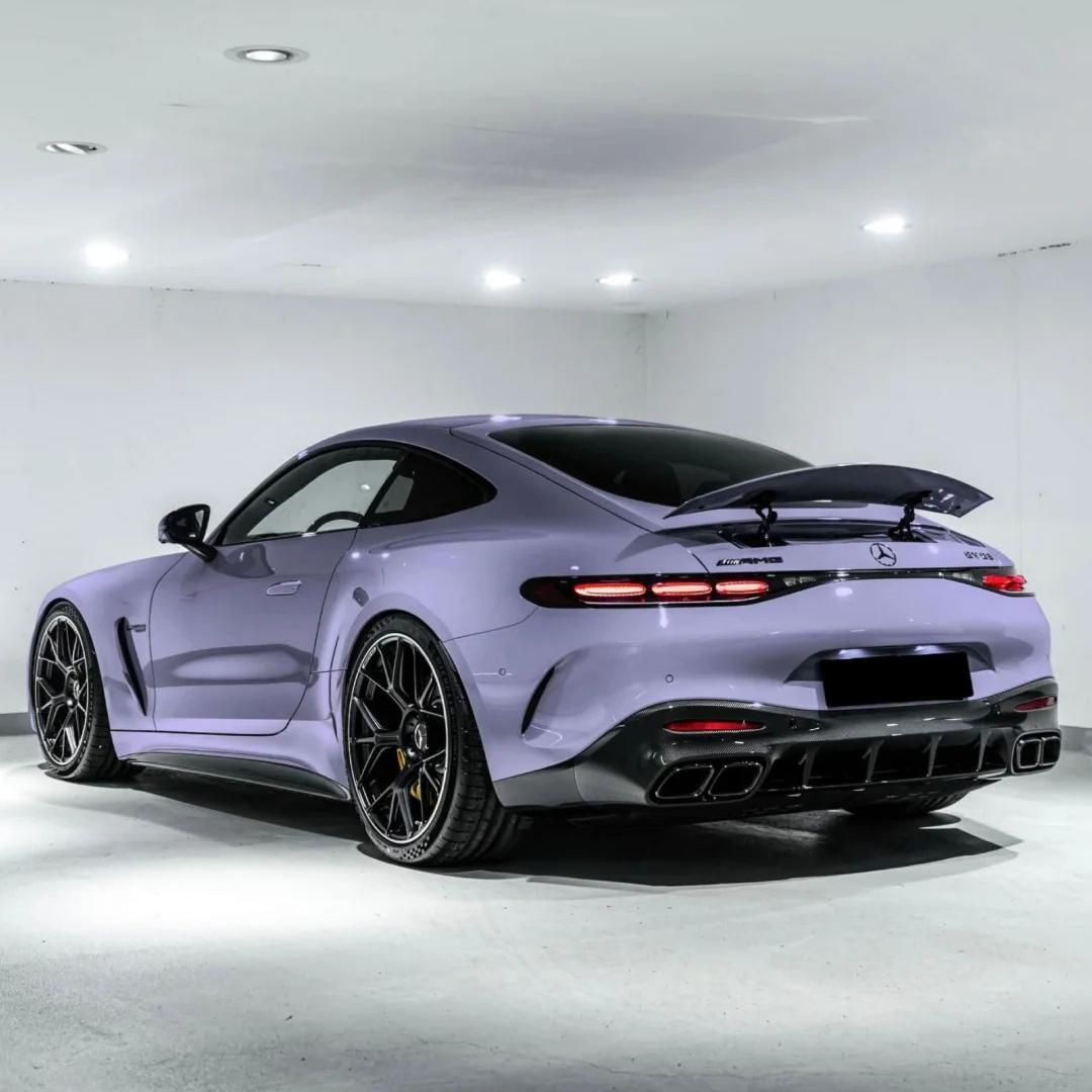 Ravoony Plus PET Gloss Victoria Purple Car Vinyl Wrap review Marcus Johnson 01