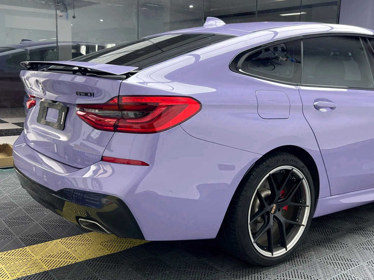 Ravoony Plus PET Gloss Victoria Purple Car Vinyl Wrap review Ethan Harris 01