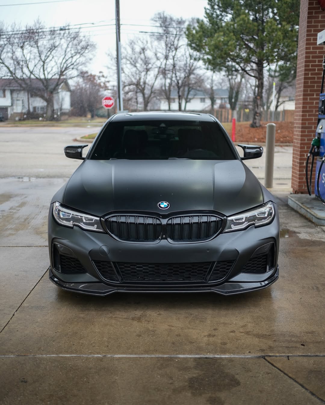 Ravoony Plus Matte Black Car Vinyl Wrap review Noah Martinez 04