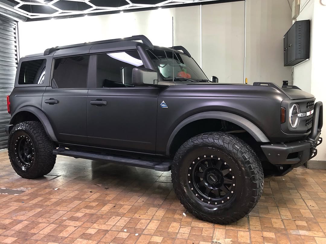 Ravoony Plus Matte Black Car Vinyl Wrap review amy wang 01