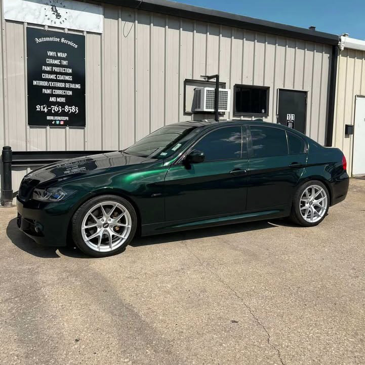 Ravoony Plus PET Blackish Green Car Vinyl Wrap review Evan Torres 00