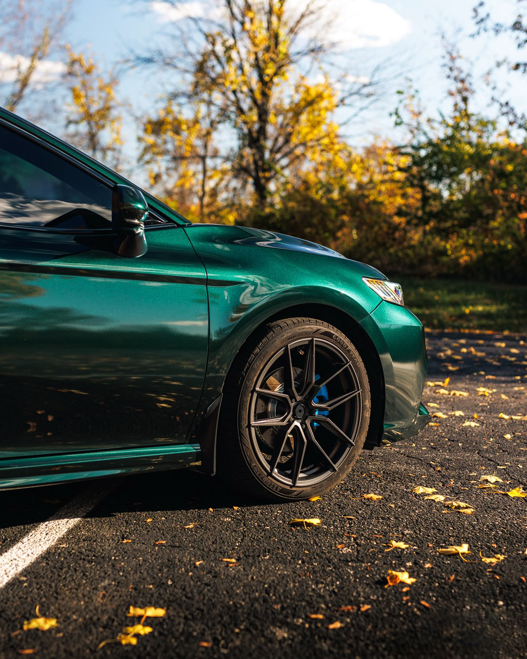 Ravoony Plus PET Blackish Green Car Vinyl Wrap review Isaac Brooks 01