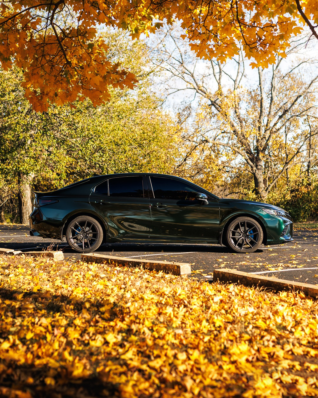 Ravoony Plus PET Blackish Green Car Vinyl Wrap review Isaac Brooks 02