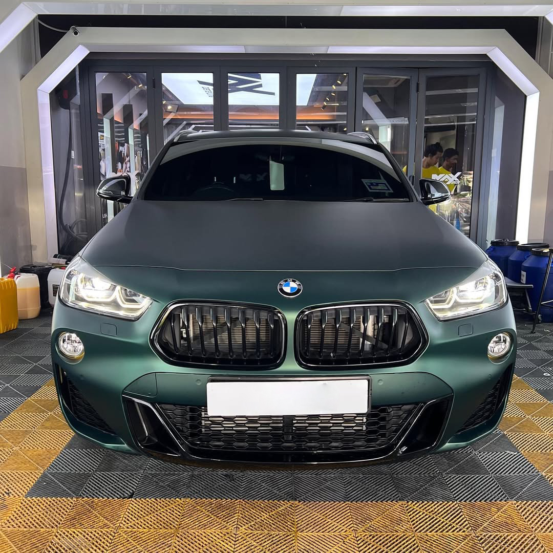 Ravoony Plus PET Matte Emerald Green Car Vinyl Wrap review Mia Allen