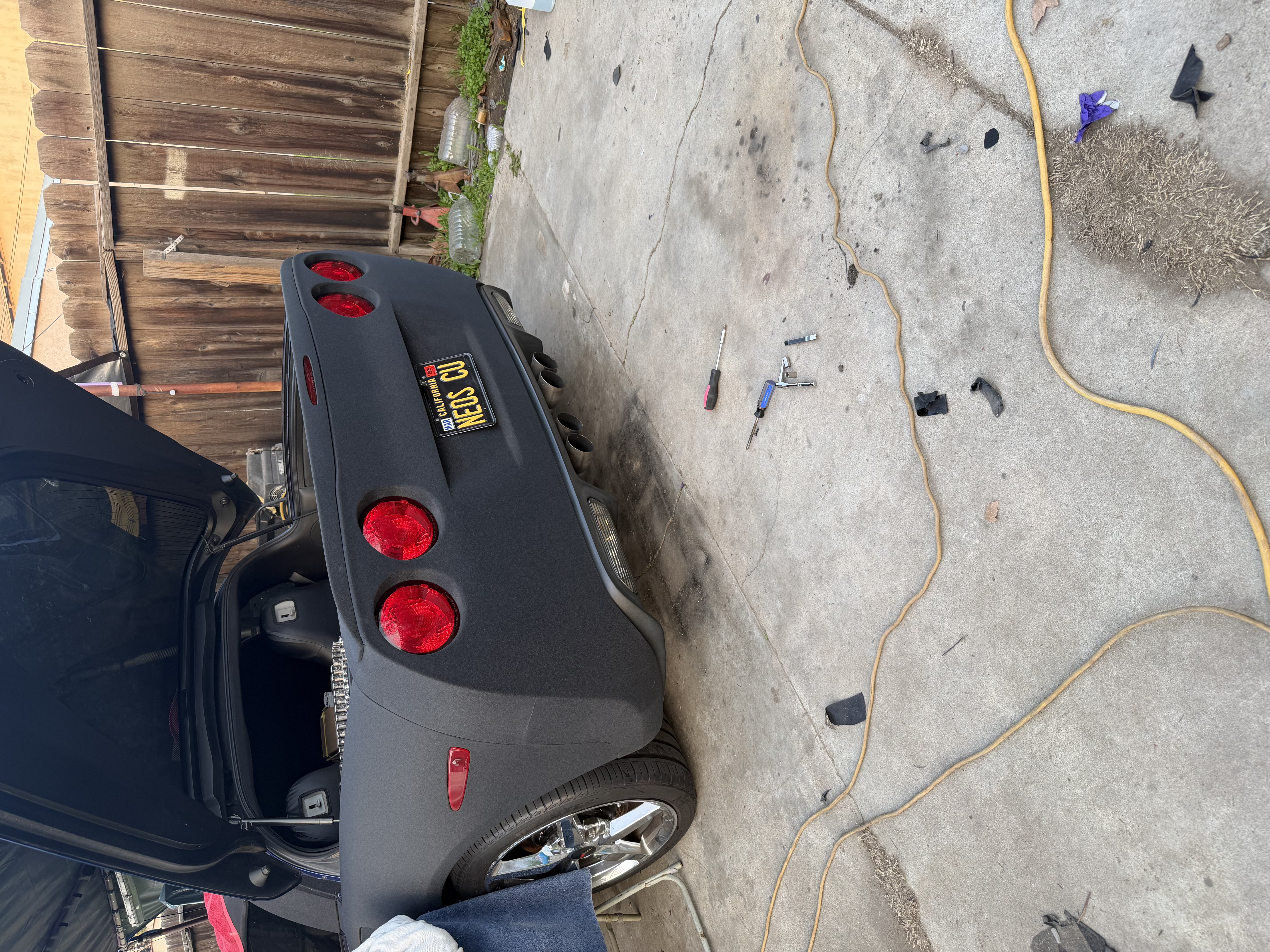 Ravoony Plus PET Super Glitter Black Car Vinyl Wrap review My name is Liliana 01