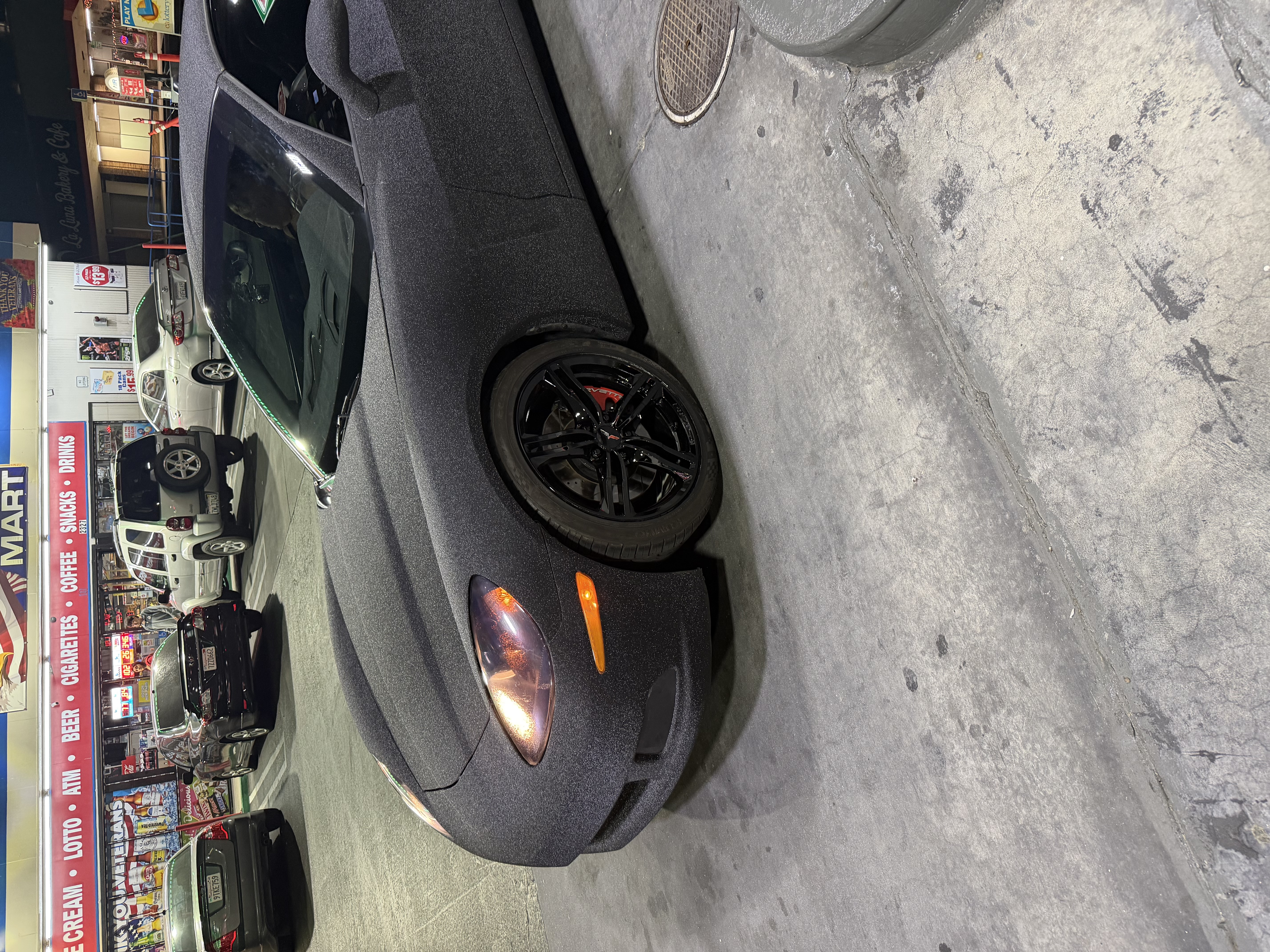 Ravoony Plus PET Super Glitter Black Car Vinyl Wrap review My name is Liliana 03