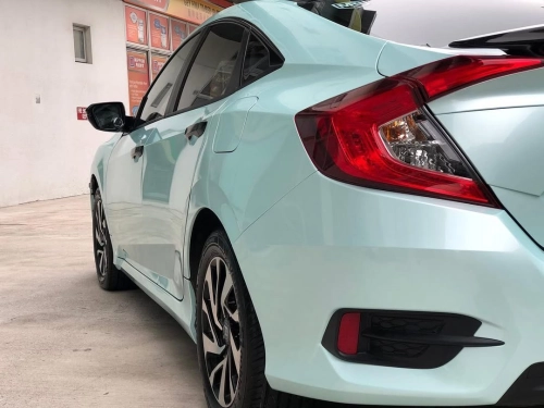 Ravoony Basic Gloss Macaron Moonlight Jade Vinyl Car Wrap review 