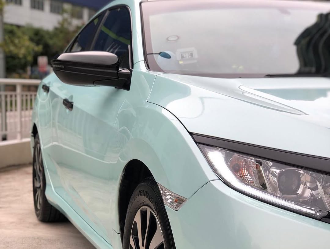 Ravoony Basic Gloss Macaron Moonlight Jade Vinyl Car Wrap review Benjamin Taylor 03