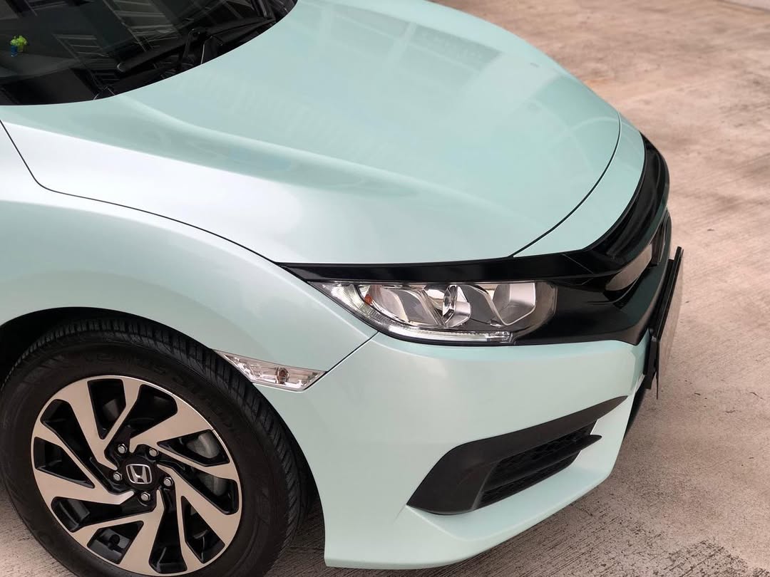 Ravoony Basic Gloss Macaron Moonlight Jade Vinyl Car Wrap review Benjamin Taylor 04